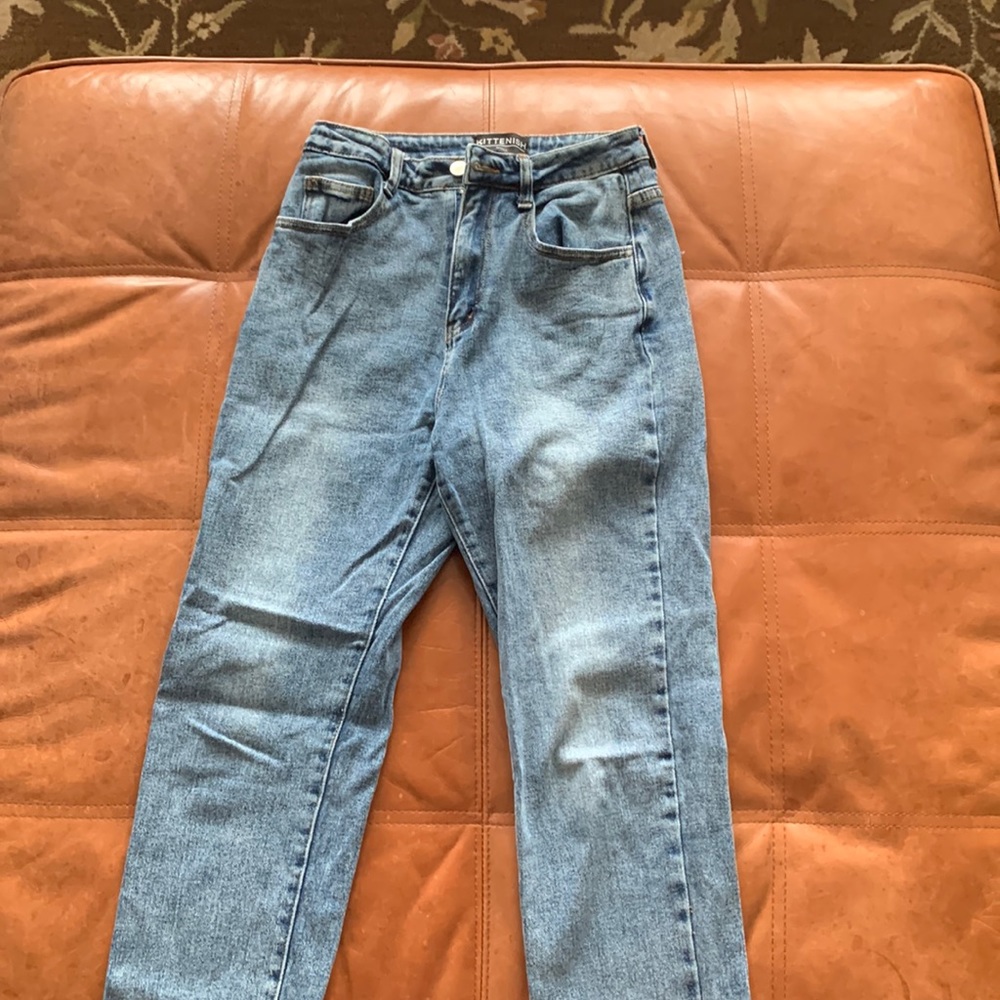 Slim flare boot cut jeans, kittenish brand